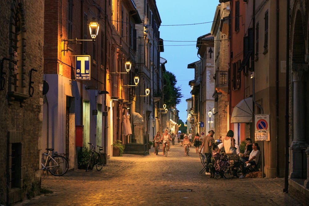 Fano street scene